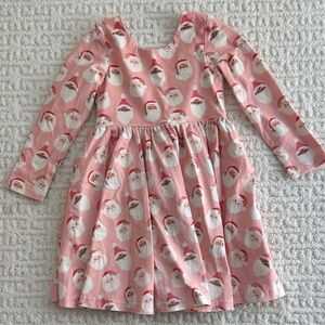 Ollie Jay Santa Print Gwendolyn Twirl Dress - 3T
